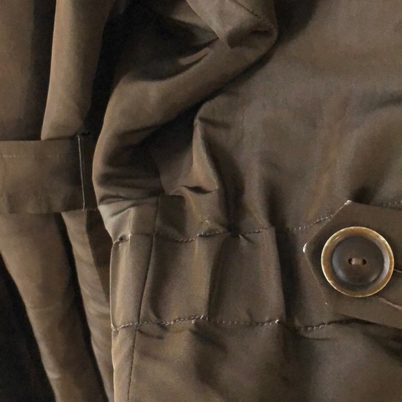 Vintage Saint Laurent Rive Gauche Silk trench coat - Picture 5 of 11